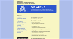 Desktop Screenshot of die-arche.de